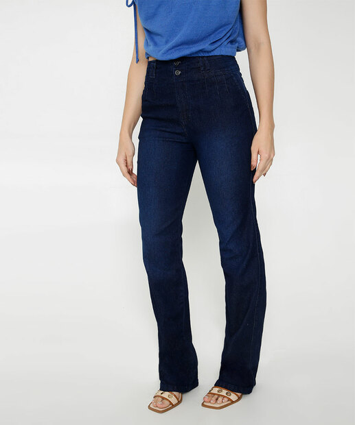Calça Jeans Reta Feminina Biotipo