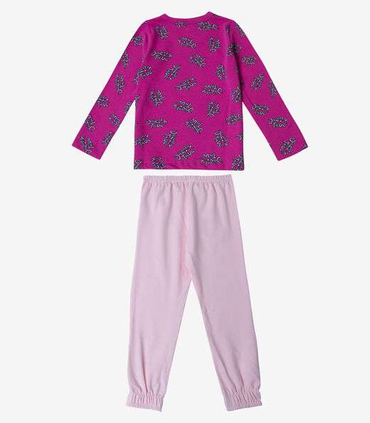 Pijama Infantil Feminino Select Rosa