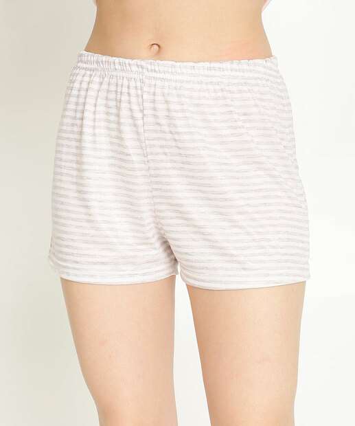 Pijama Feminino Estampa Frase Manga Curta Marisa