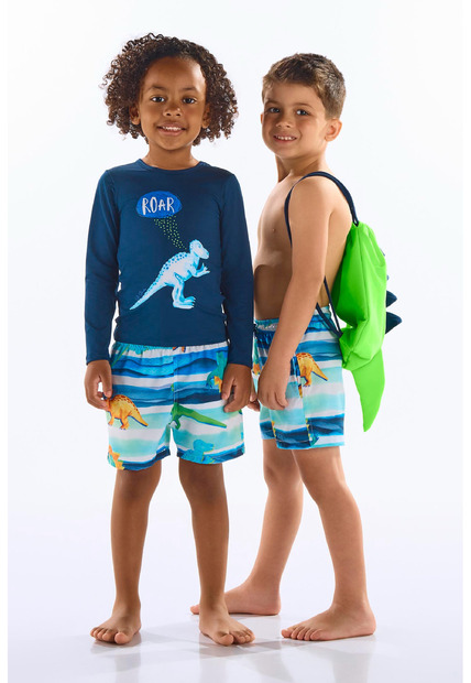 Mochila Dino Infantil Masculina Up Baby