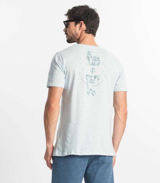 Camiseta Masculina Diametro Azul