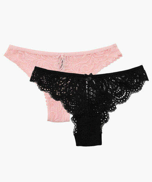 Image_Kit 2 Calcinhas Tanga Renda Marisa Rosa