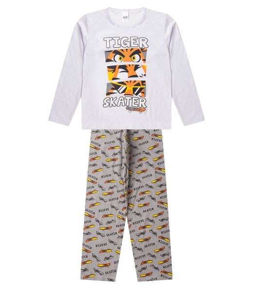 Image_Pijama Menino Manga Longa Brilha No Escuro Kappes Branco
