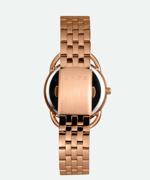 Kit Relógio Feminino Lince LRR4779L36 Rosê