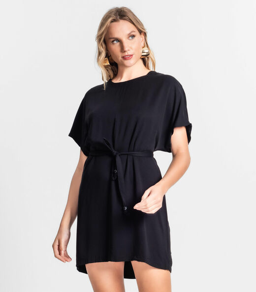 Vestido Curto Feminino Endless Preto