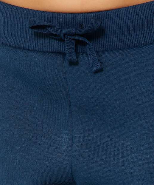 Calça Infantil Jogger Moletom Flanelado MR Tam 4 a 10