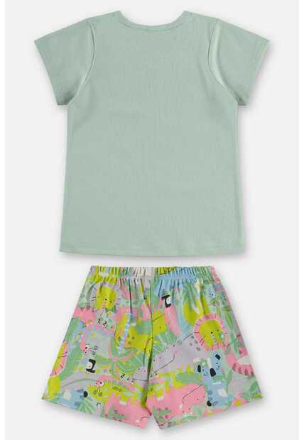 Pijama Infantil Feminino em Suedine Up Baby
