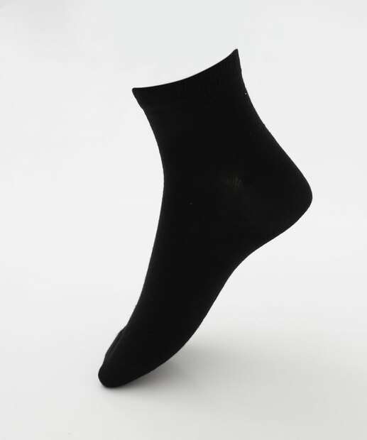 Kit 3 Pares Meias Cano Curto Feminina Esportiva Marisa 