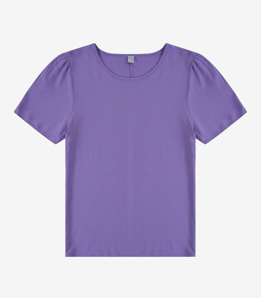 Blusa Feminina Em Viscose Infinita Cor Roxo