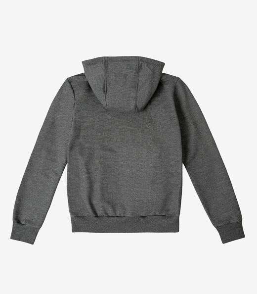 Blusão com Capuz Masculino Minty Cinza