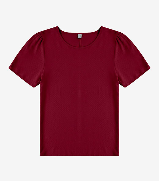 Blusa Feminina Em Viscose Infinita Cor Vermelho