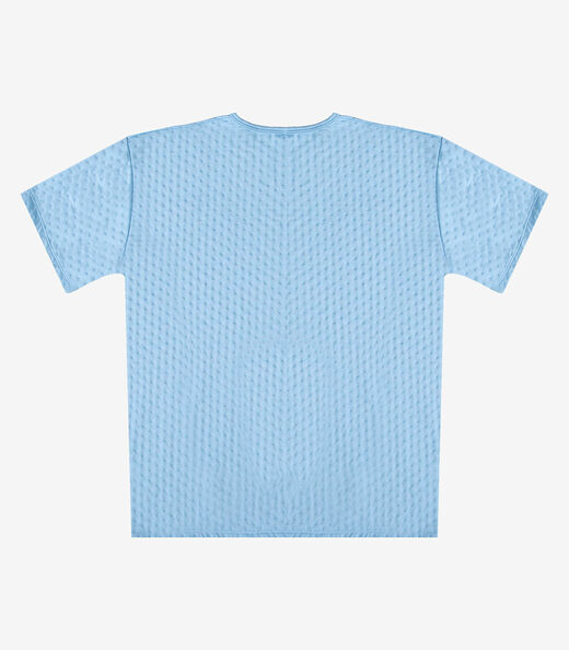 Camiseta Feminina Básica Piume Malha Infinita Cor Azul