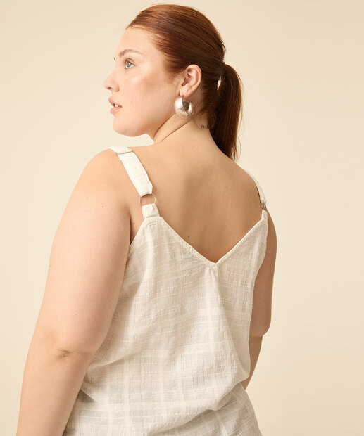 Blusa Plus Size Feminina Regata Marisa