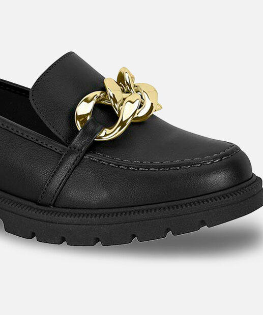 Mocassim Loafer Feminino Tratorado Corrente Beira Rio
