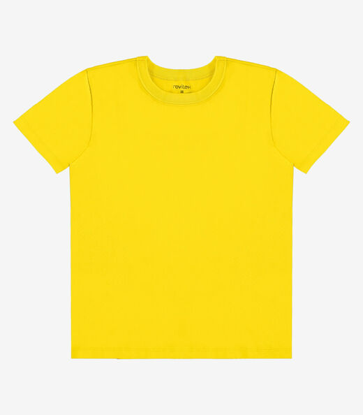 Image_Camiseta Infantil Masculina Básica Rovi Kids Amarelo