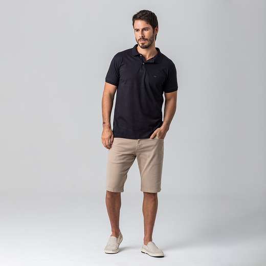 Camisa Polo Básica Masculina Rock e Soda