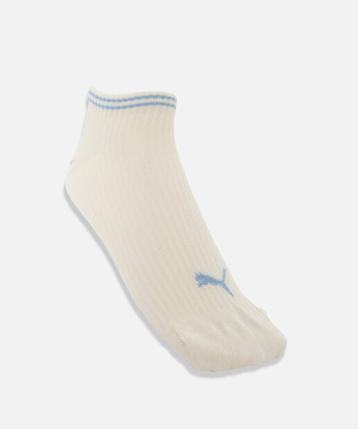 Kit 2 Pares Meias Cano Curto Feminina Puma Azul