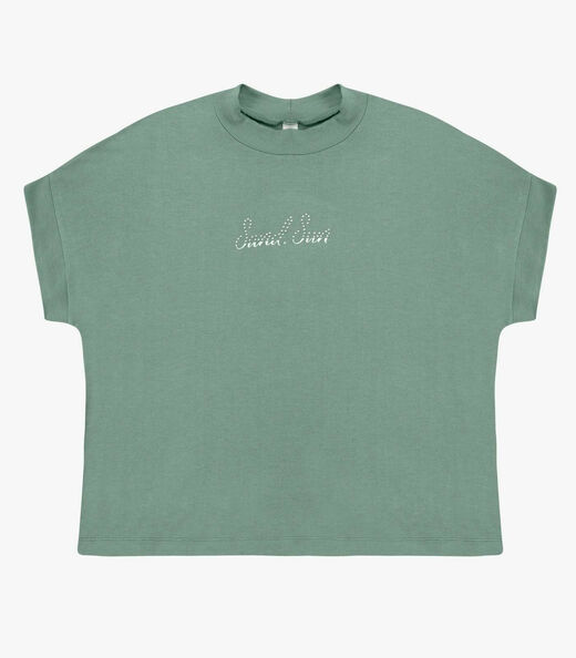 Blusa Feminina Visco Tricot Ribana Viscose Rovitex Verde