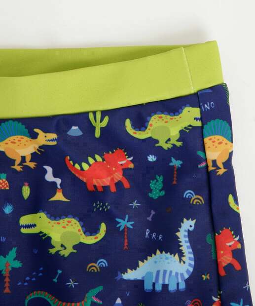 Conjunto Infantil Praia Proteção UV Marisa TAM 1 a 4 Azul