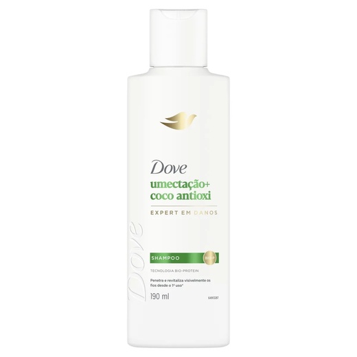 Image_Kit com 2 Unidades de Dove Shampoo Umectação e Coco Antioxi 190ml