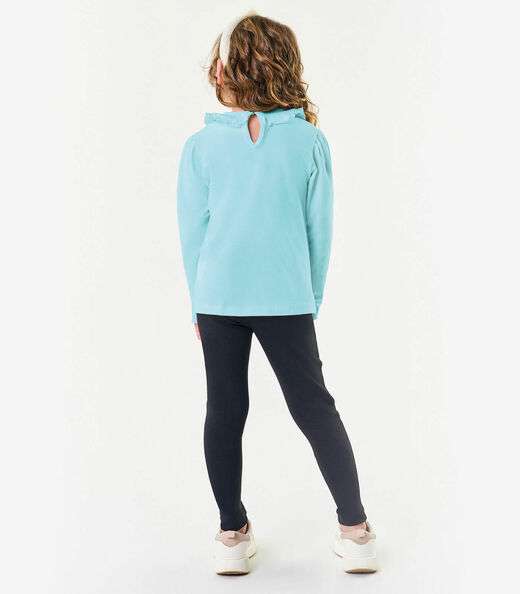 Conjunto Infantil Blusa Com Legging Trick Nick Azul