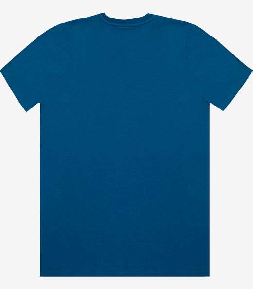 Camiseta Masculina Básica Select Azul