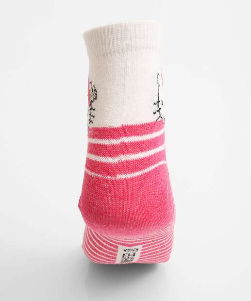 Kit Meia Cano Longo Feminina Hello Kitty Sanrio