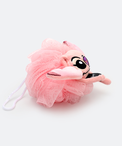 Esponja de Banho Stitch Disney Rosa