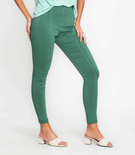 Legging Feminina Em Bengaline Endless Verde