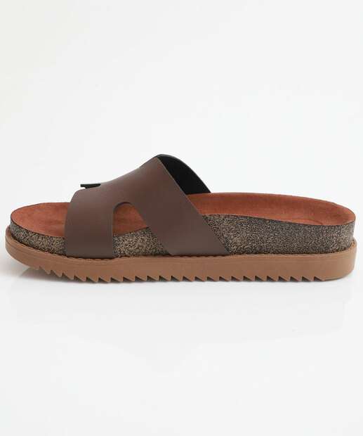 Rasteirinha Feminina Birken Moleca Marrom