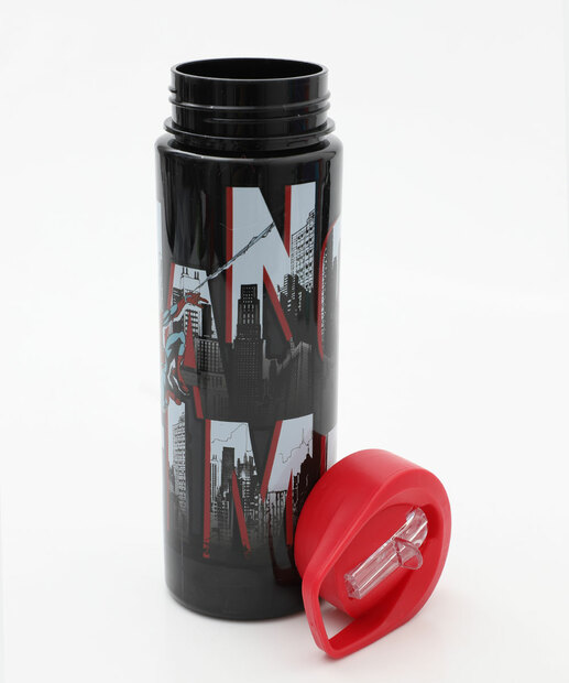 Garrafa Squeeze Estampa Homem Aranha 670ML Vermelho