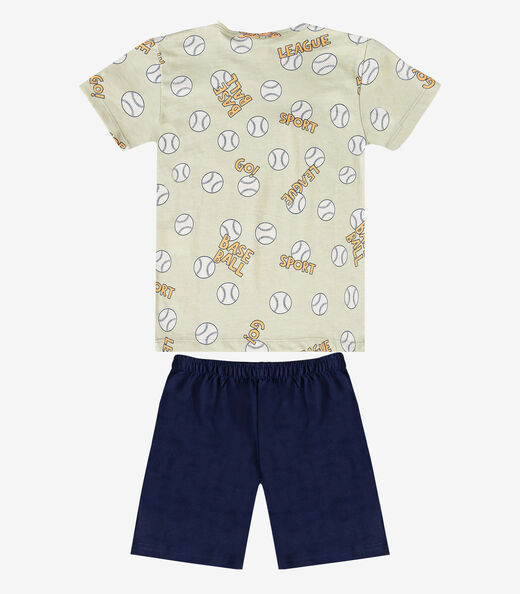 Conjunto Infantil Camiseta e Bermuda Select Verde