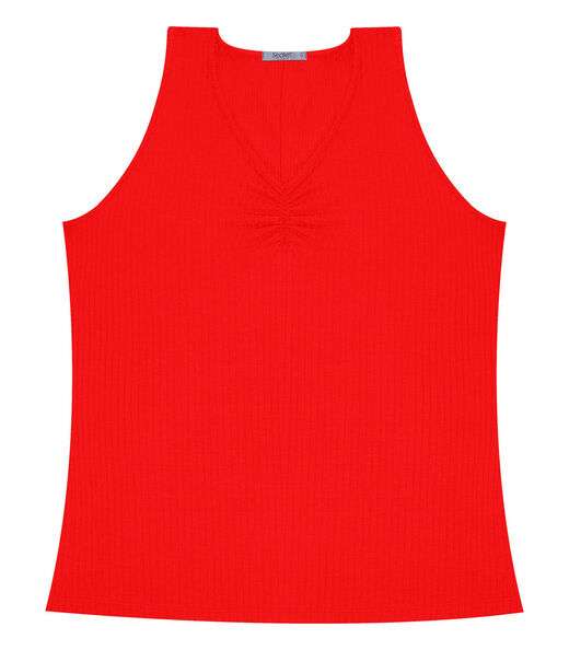 Image_Regata Plus Size Em Ribana Canelada Secret Glam Laranja