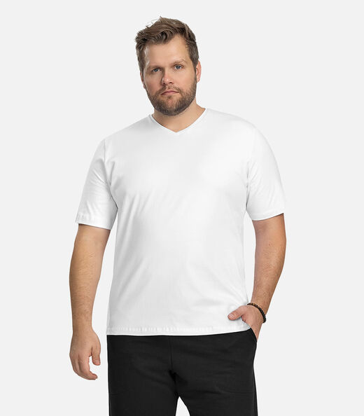 Image_Camiseta Plus Size Masculina Diametro Branco