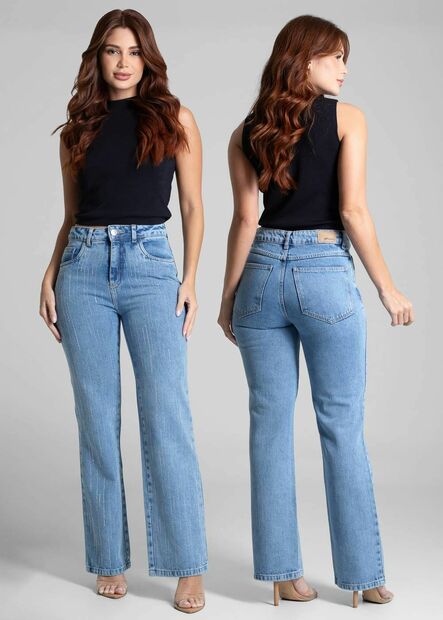 Calça Jeans Sawary Reta - 282570