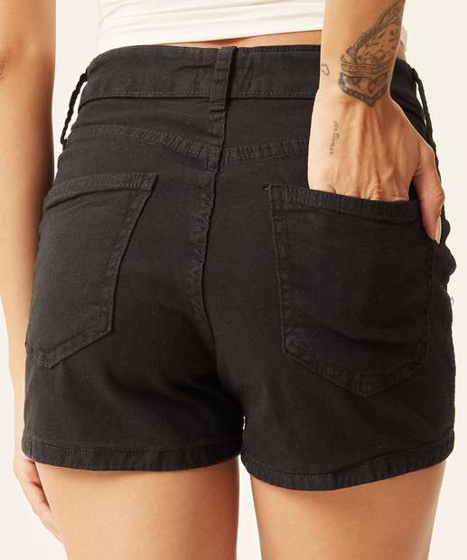Shorts Feminino Sarja Hotpants