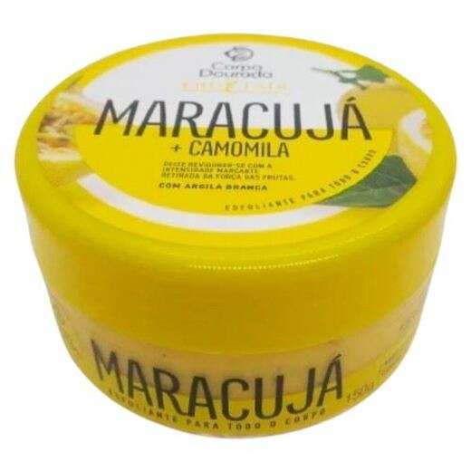 Image_Creme Esfoliante Corpo Dourado Fruktais 150g Maracujá/Camomila
