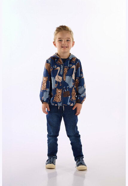 Calça Jeans Moletom Up Baby