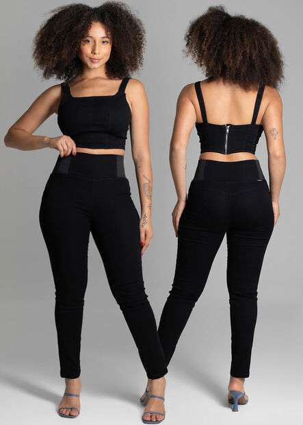 Calça Sarja Sawary Cigarrete - 274338