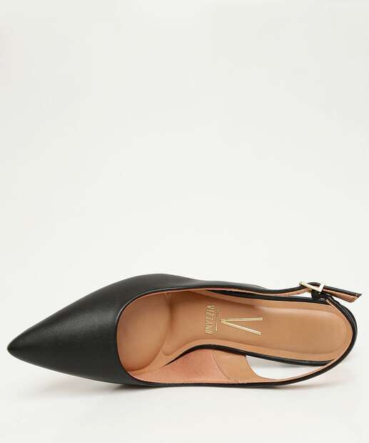 Scarpin Feminino Slingback Salto Fino Vizzano