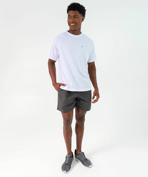 Image_Short Masculino Casual com Cordão Ajustável Marisa Cinza