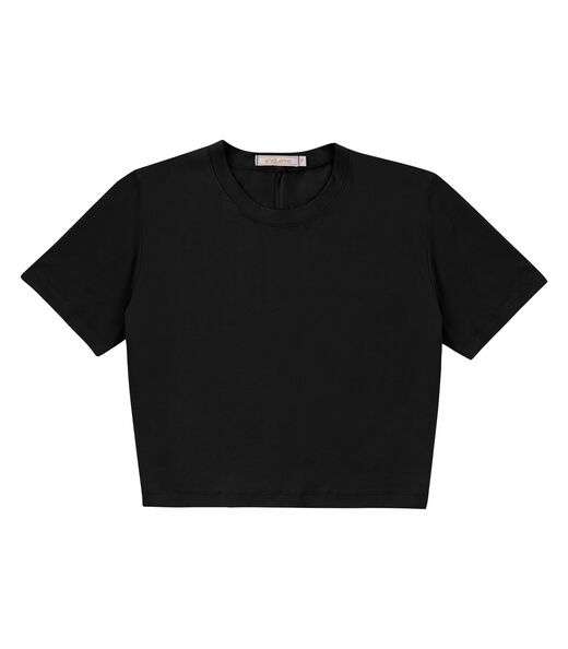 Blusa Feminina Em Cotton Leve Endless Preto