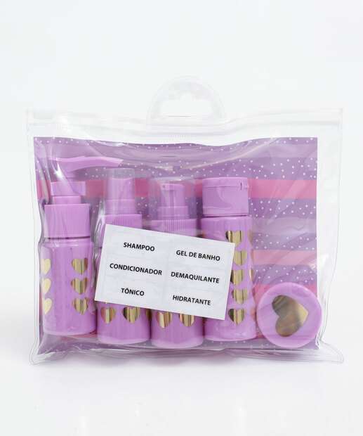 Kit de Viagem Feminino 5 Peças Marisa