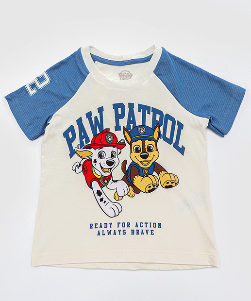 Image_Camiseta Infantil Menino Patrulha Canina Tam 1 a 3