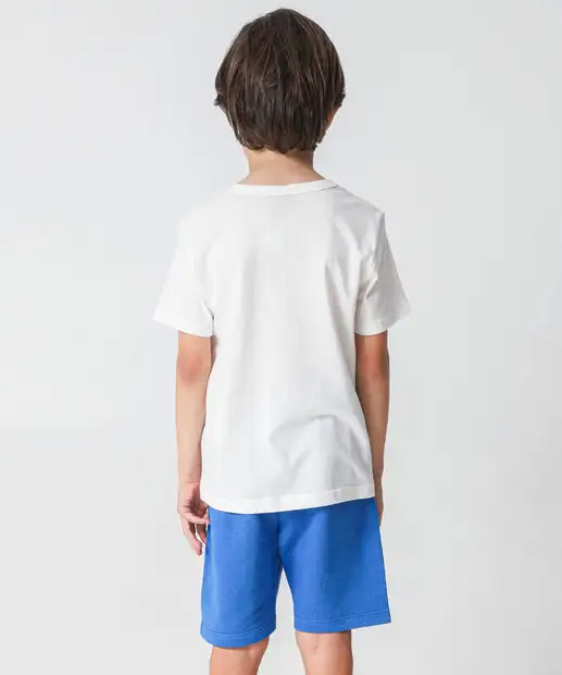 Conjunto Infantil Batman Liga Da Justiça Tam 4 a 10 Off White