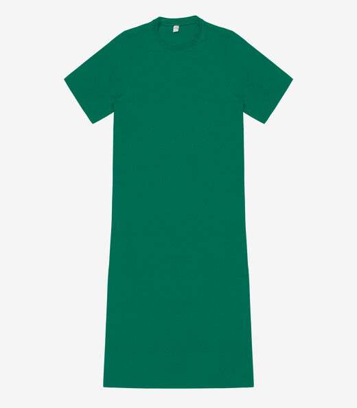 Vestido Feminino Midi em Twill Cey Rovitex Verde