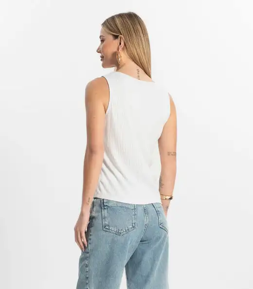 Regata Feminina Select Branco