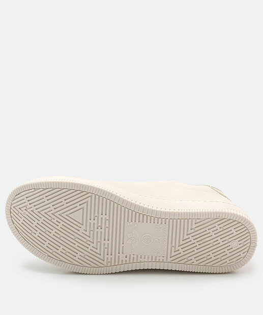 Tênis Casual Feminino Recorte Marisa Off White