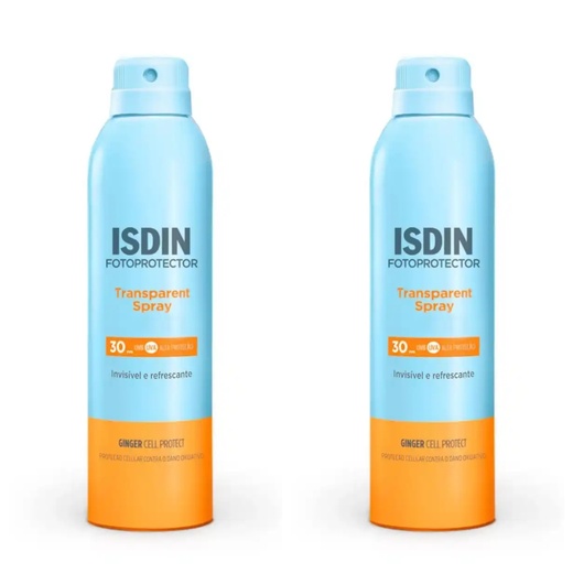 Image_Kit com 2 Unidades de Isdin Transparent Spray Protetor Solar FPS30 250ml