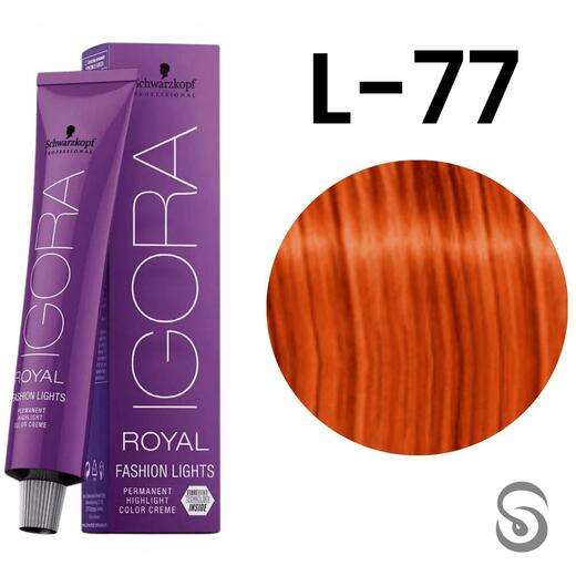 Image_Coloração Igora Royal Ir - L-77 Fashion Lights Cobre 60ml